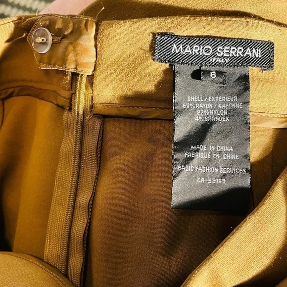 Maro Serrani Skirt Sz 6, 2 front slant pockets. - Picture 8 of 10